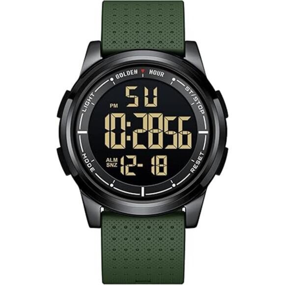 Ultra-Thin Minimalist Sports Waterproof Digital Watches Men - Picture 7 of 7